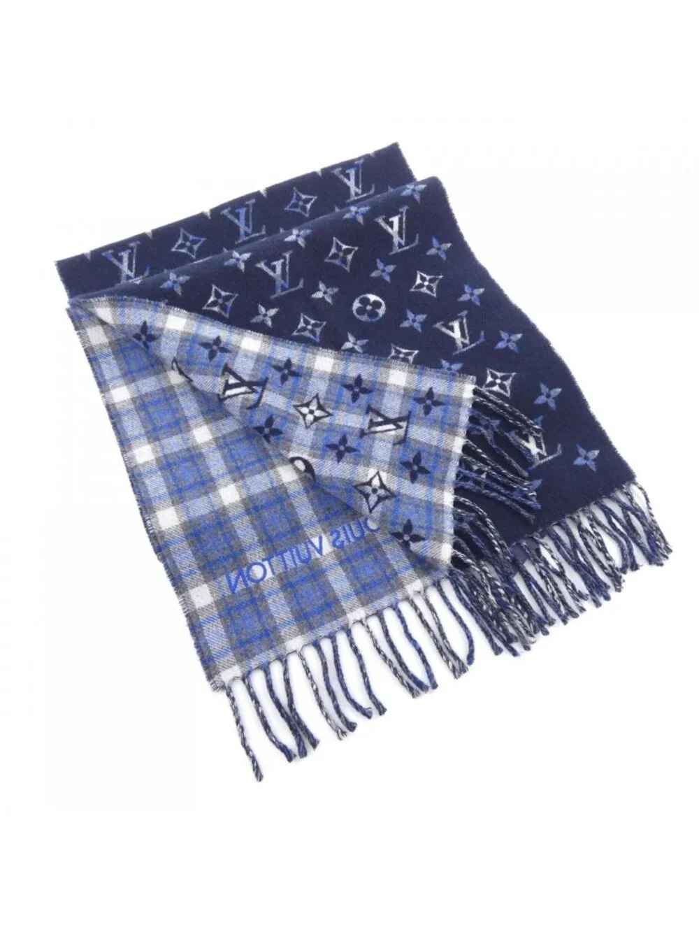 Louis Vuitton Monogram Gradient Ta Tan Scarf